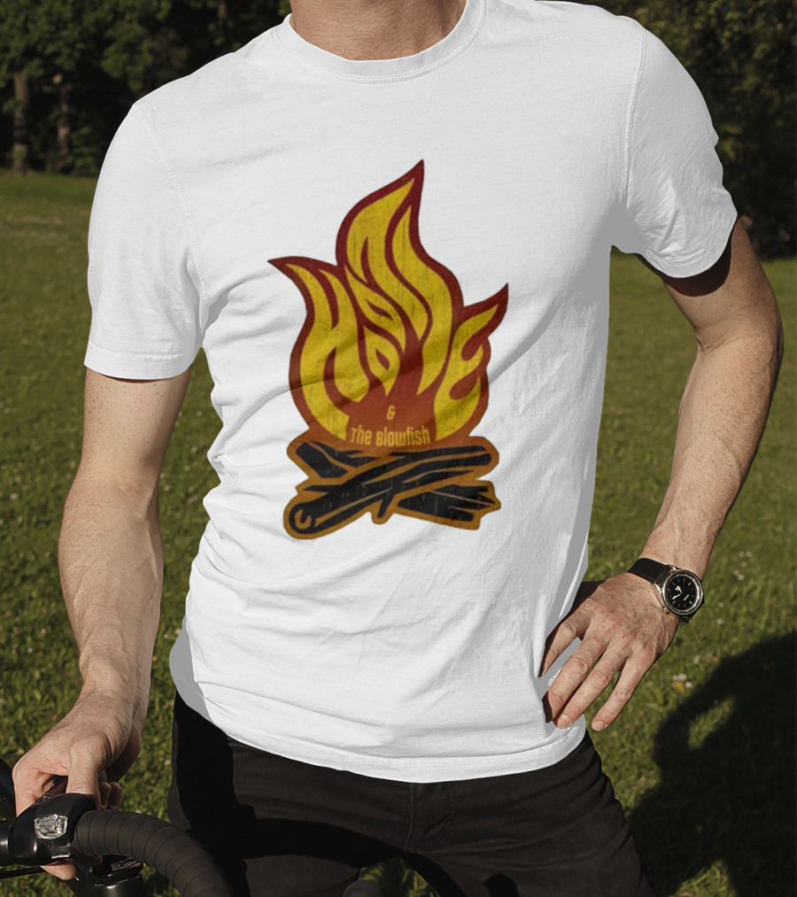Hootie And The Blowfish Campfire Flame Logs T-Shirt