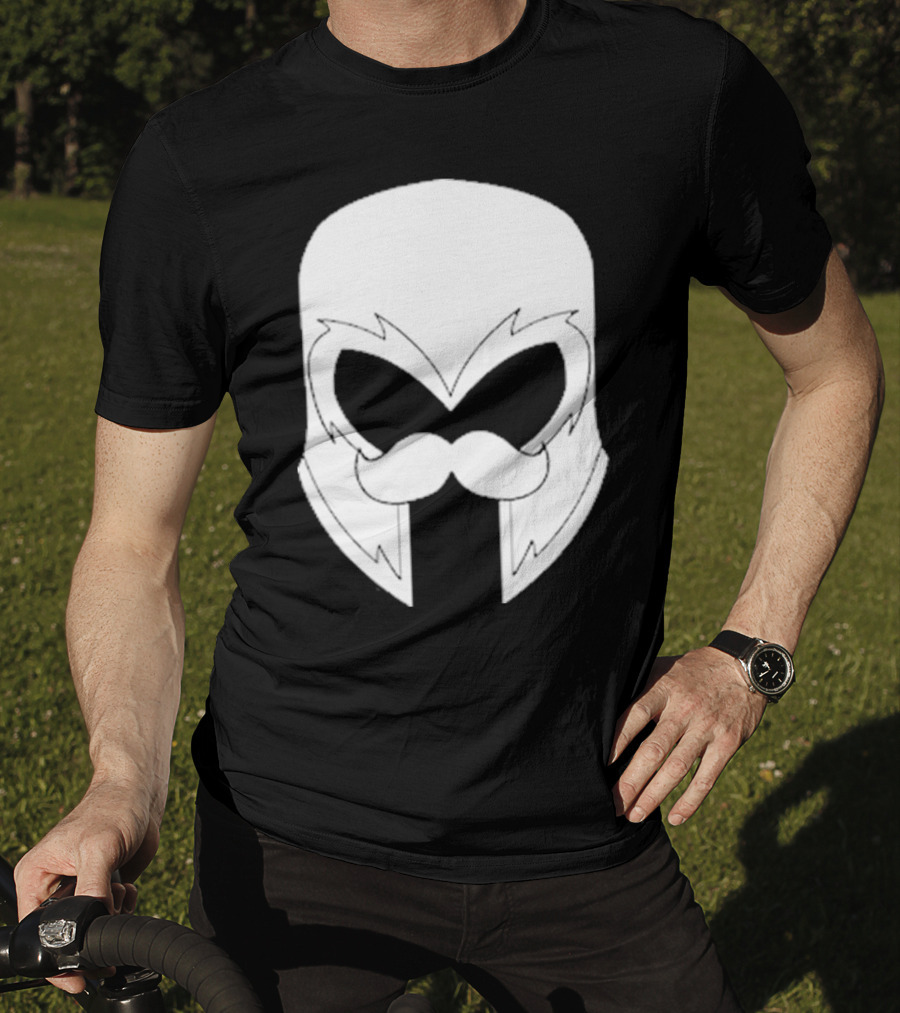 Remix’D Curleh Mustache Wolverine Mask T-Shirt