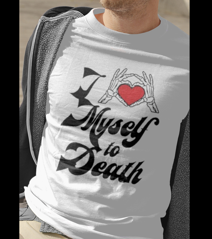 Chris Brown Skeleton Hand Heart I Love Myself To Death T-Shirt