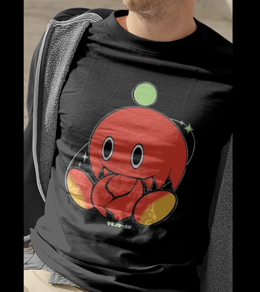 Chuckles Knuckles Chao Red Character With Green Ball T-Shirt