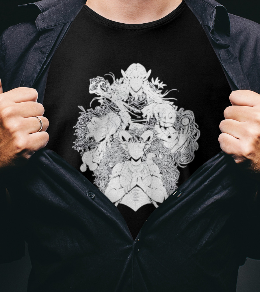 Critical Role Healing Party Characters T-Shirt