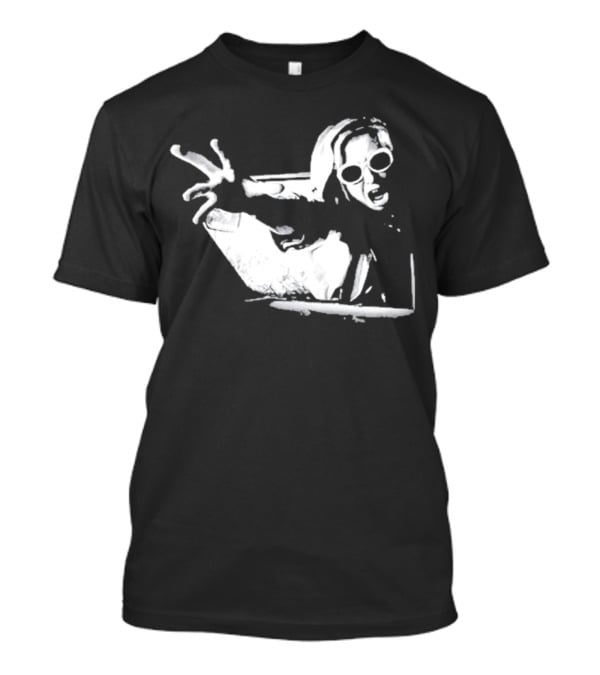 Cuckoo The Hooded Woman Reaching In Sunglasses T-Shirt