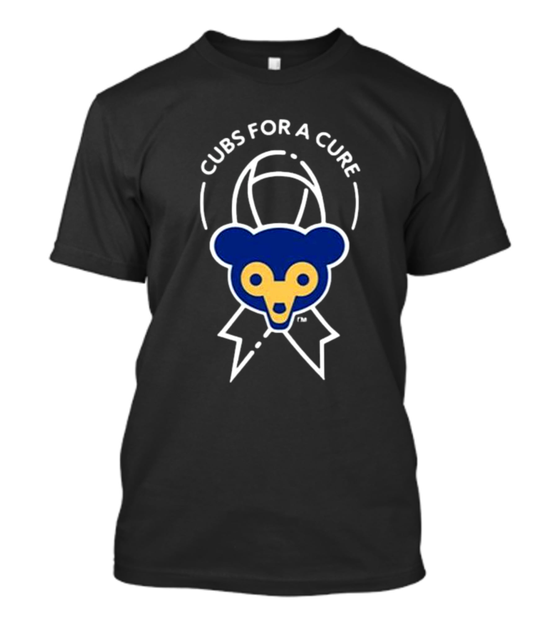 Cubs For A Cure Blue Bear T-Shirt