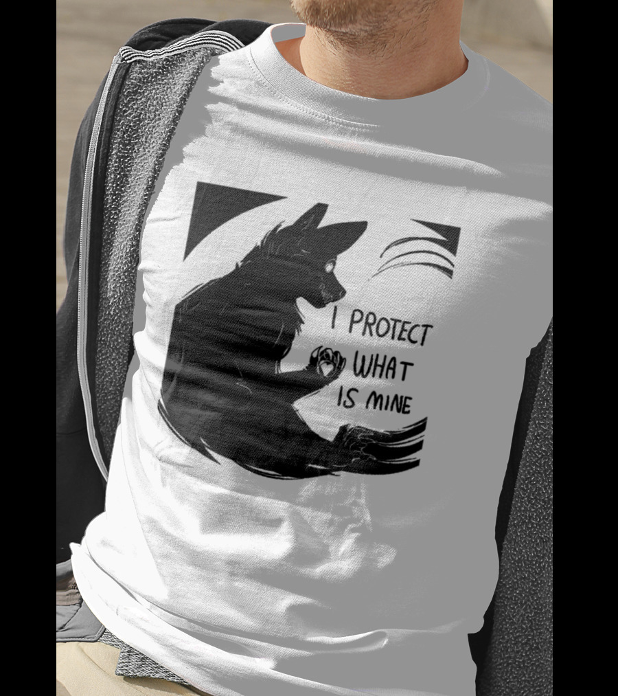 I Protect What Is Mine Wolf T-Shirt
