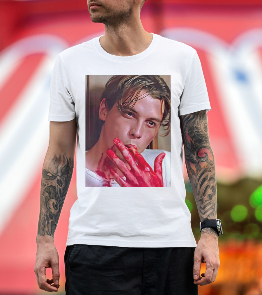 Scream Billy Loomis Horror Bloody Scene T-Shirt