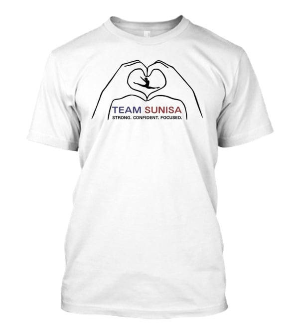 Team Sunisa Gymnastics Strong Confident Focused T-Shirt