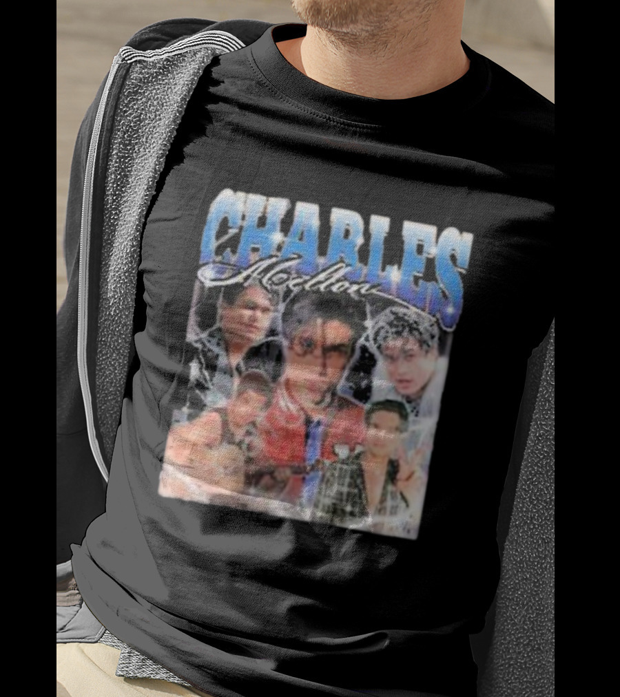 CHARLES Melton Collage T-Shirt