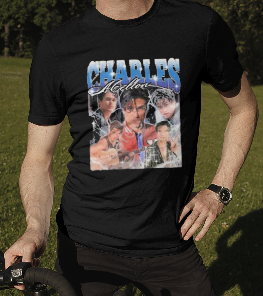 CHARLES Melton Collage T-Shirt