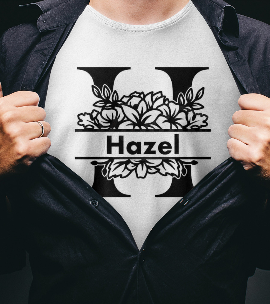 Hazel Floral Monogram H T-Shirt