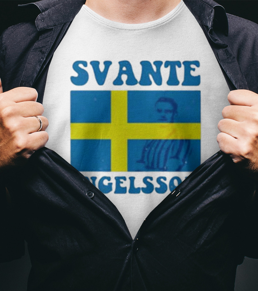 Svante Ingelsson Swedish Flag Sheffield Wednesday EFL T-Shirt