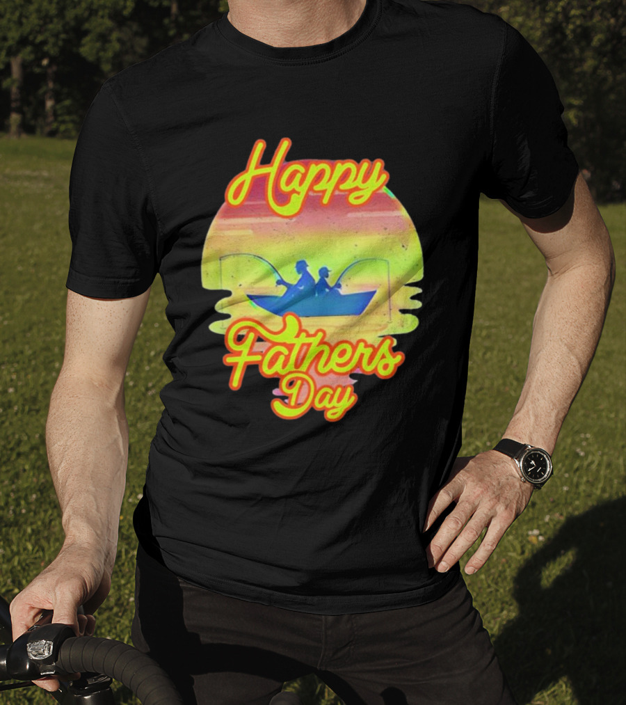 Happy Fathers Day Fishing T-Shirt