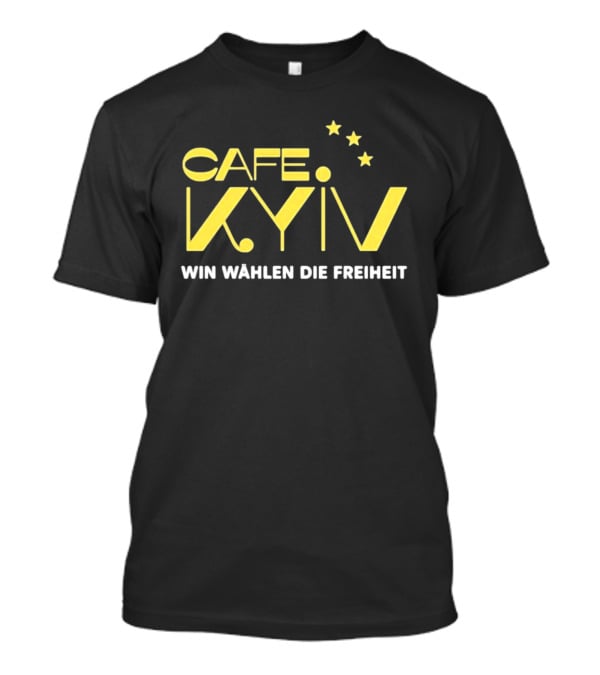 CAFE KYIV Win Wahlen Die Freiheit Vintage Stars T-Shirt
