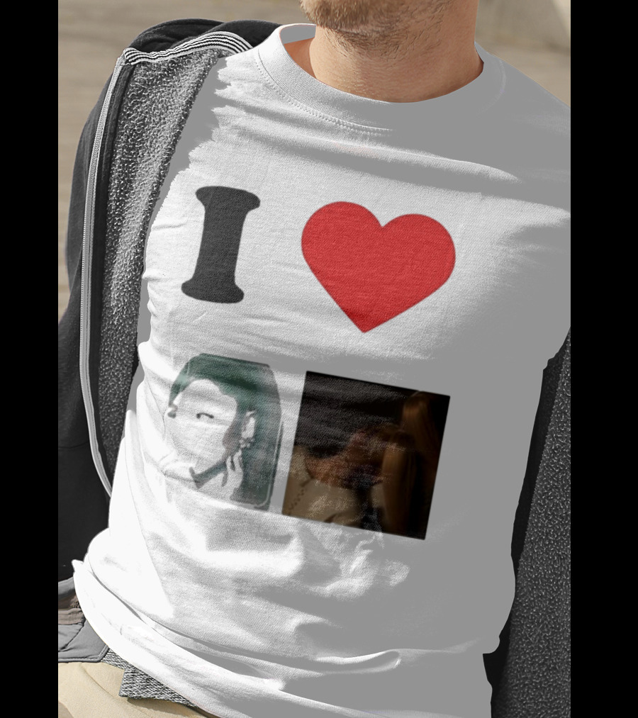 I Love Ariana Grande Cameron Fan Art Duo T-Shirt