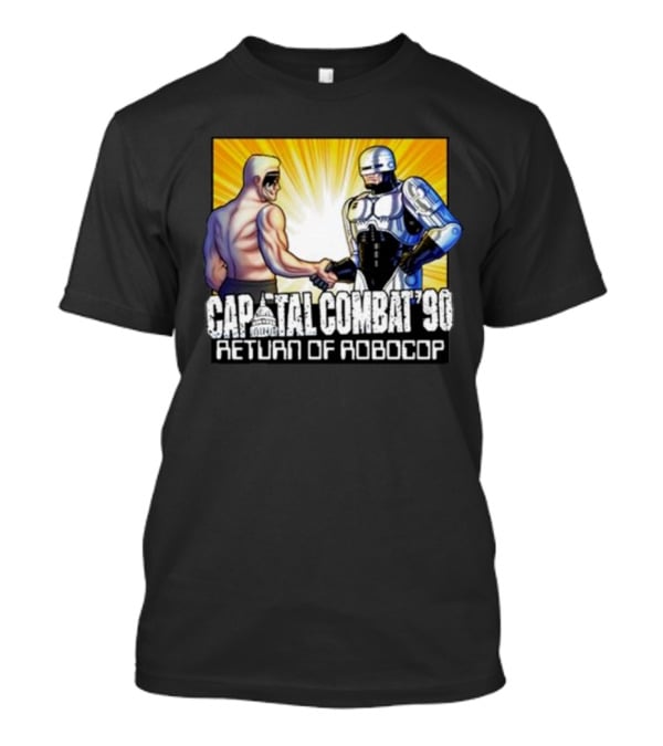 Capital Combat '90 Return Of Robocop Wrestling Encounter T-Shirt
