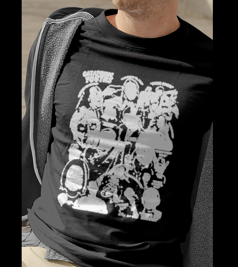 Catatonicyouths Collage Iconic Figures And Symbols T-Shirt