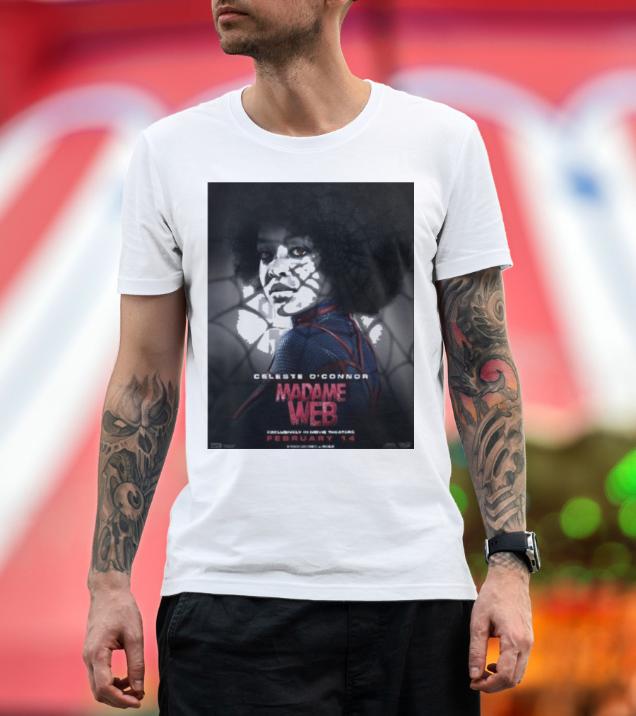 Celeste O’Connor in Madame Web Exclusively in Movie Theaters February 14 T-Shirt