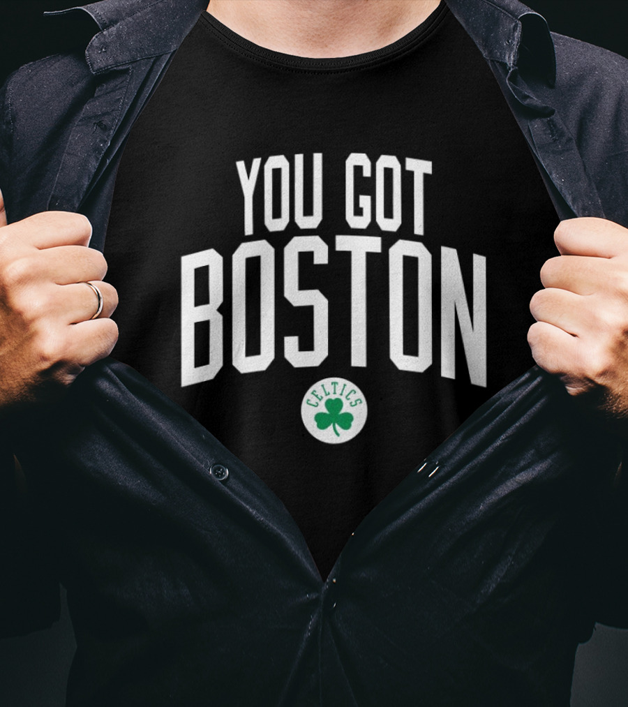 You Got Boston Celtics Logo Green Clover T-Shirt