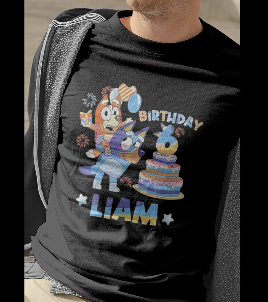Birthday 6 Liam Funny It's My Birthday T-Shirt