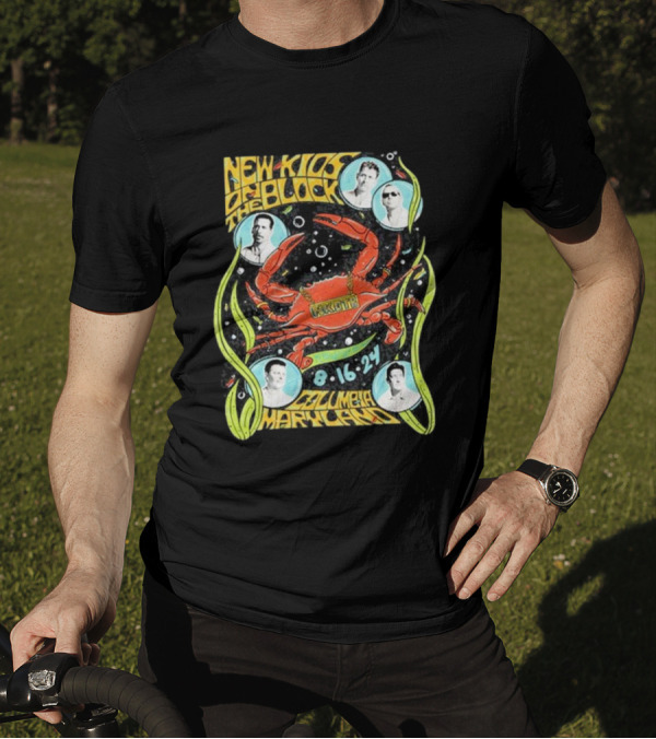 New Kids On The Block Columbia Maryland Magic Summer Tour 8.16.24 T-Shirt