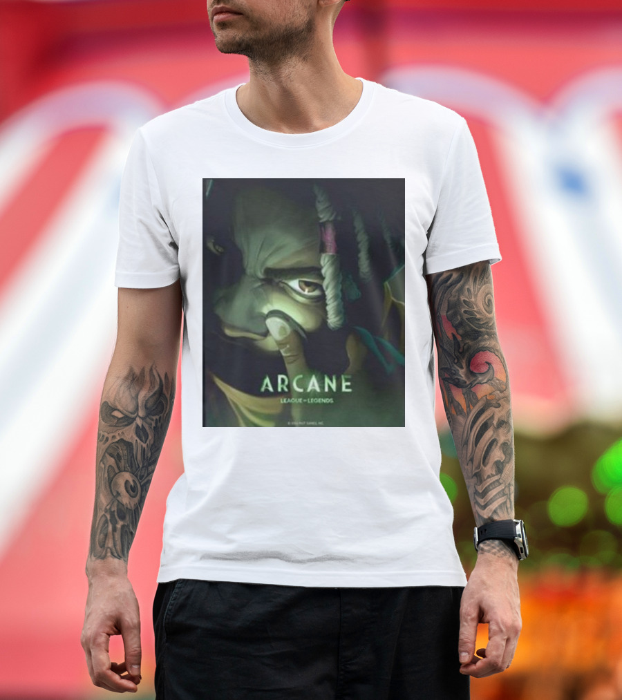 Arcane League of Legends Netflix 2024 Ekko Returns T-Shirt