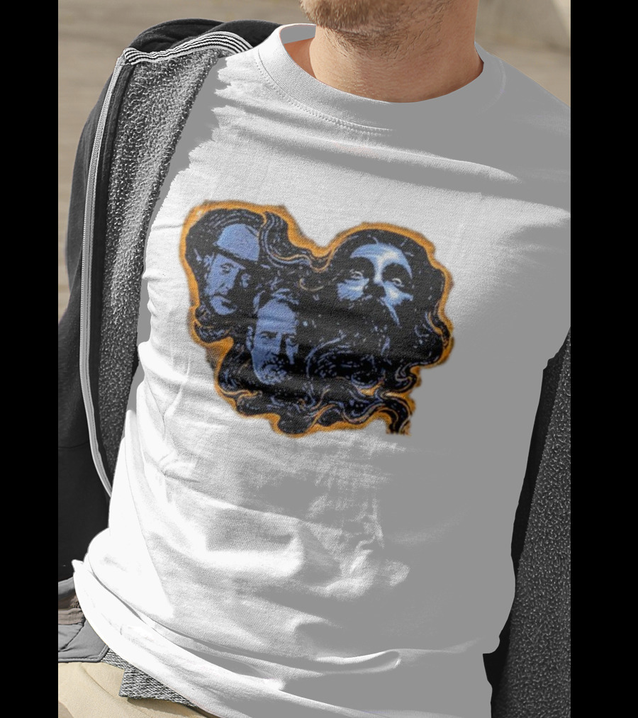 The White Buffalo A Freight Train Through The Night Faces And Mystical T-Shirt