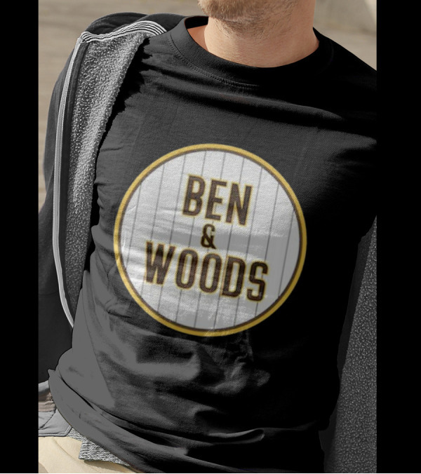 Yu Darvish Ben And Woods Pinstripe Circle T-Shirt