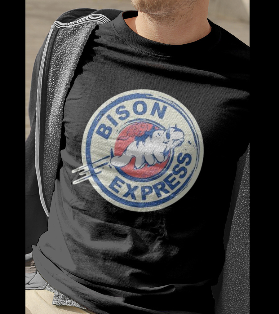 Bison Express Flying Bison Vintage Logo Avatar Reference T-Shirt