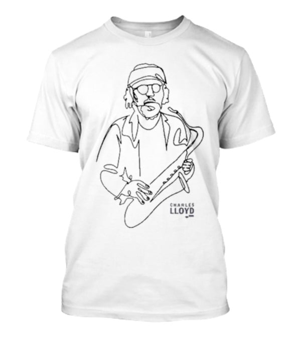 Blue Note Charles Lloyd Saxophone Line T-Shirt