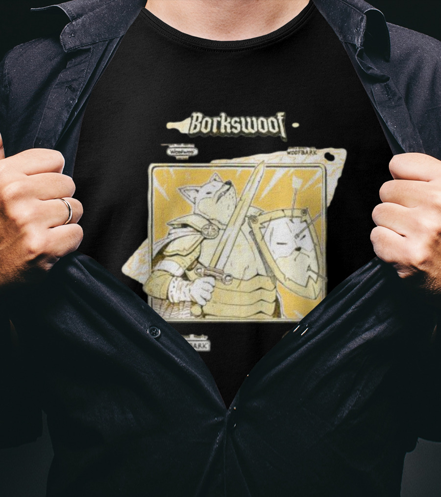 Borkwoof Woofer Woofbark Knight Adventure T-Shirt