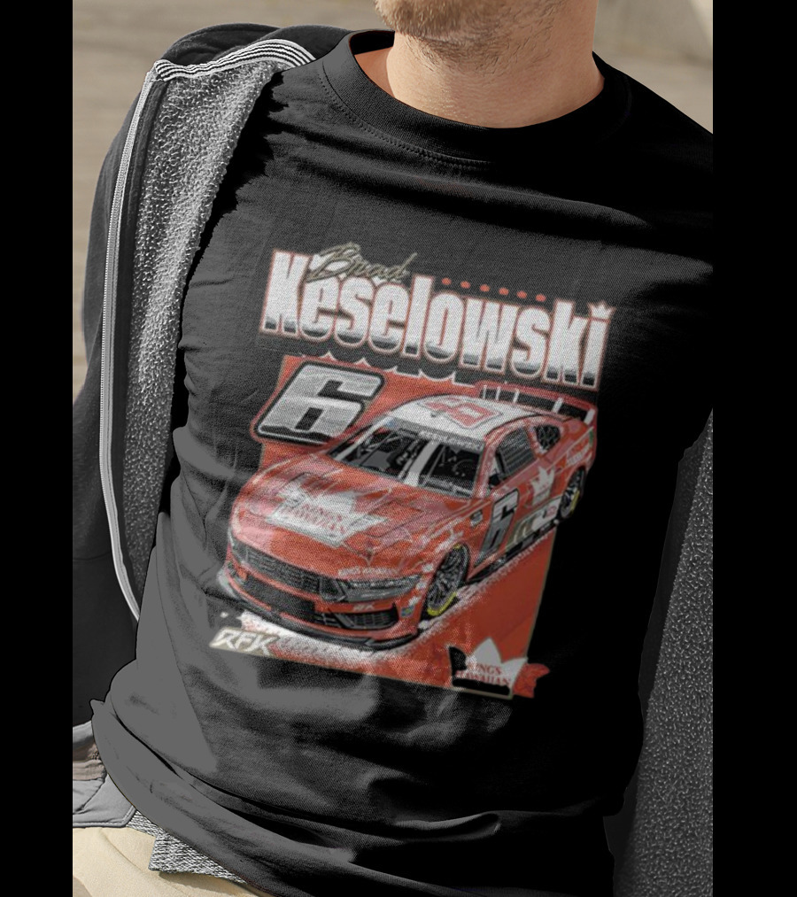 Brad Keselowski King's Hawaiian RFK Racing Car Number 6 T-Shirt