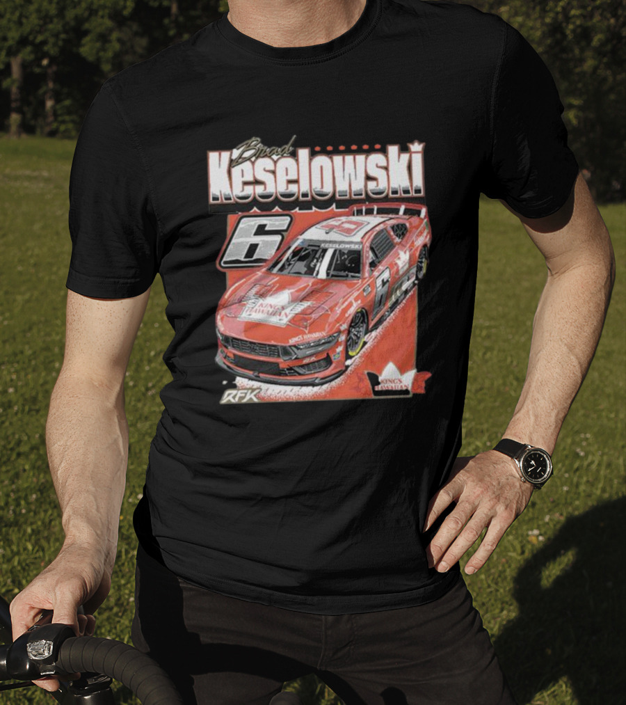 Brad Keselowski King's Hawaiian RFK Racing Car Number 6 T-Shirt