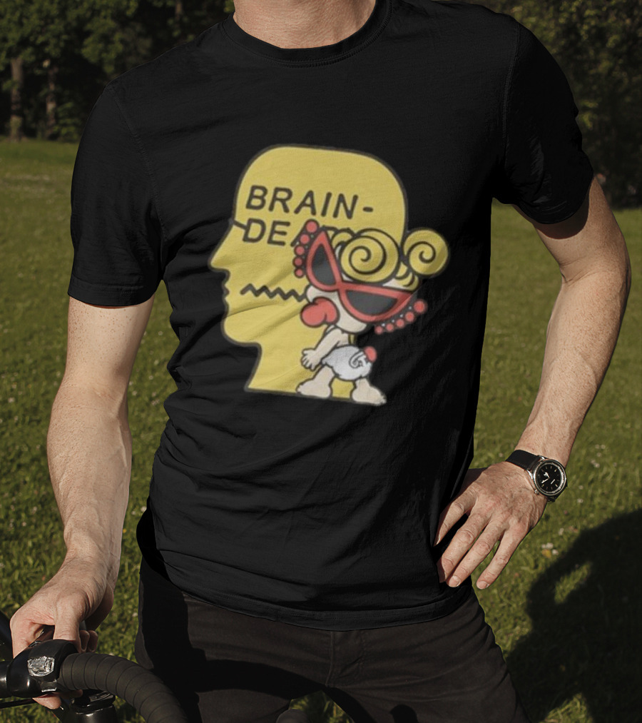 Brain Dead Hysteric Mini Collaboration Raglan Baseball T-Shirt