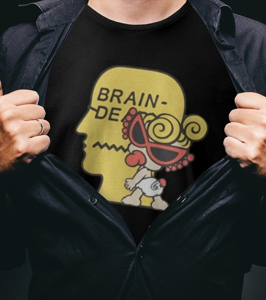 Brain Dead Hysteric Mini Collaboration Raglan Baseball T-Shirt