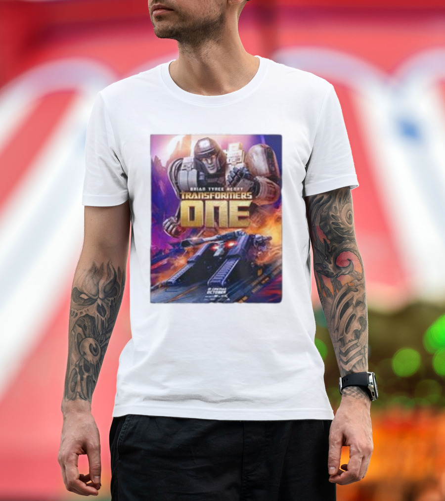 Brian Tyree Henry Transformers One Megatron Cinema October T-Shirt