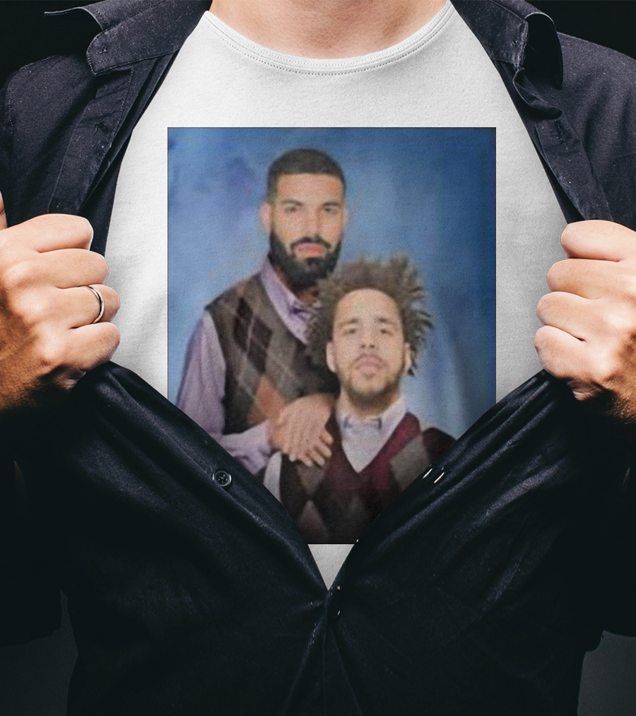 Drake And J. Cole Iconic Step Brothers Parody Collab T-Shirt