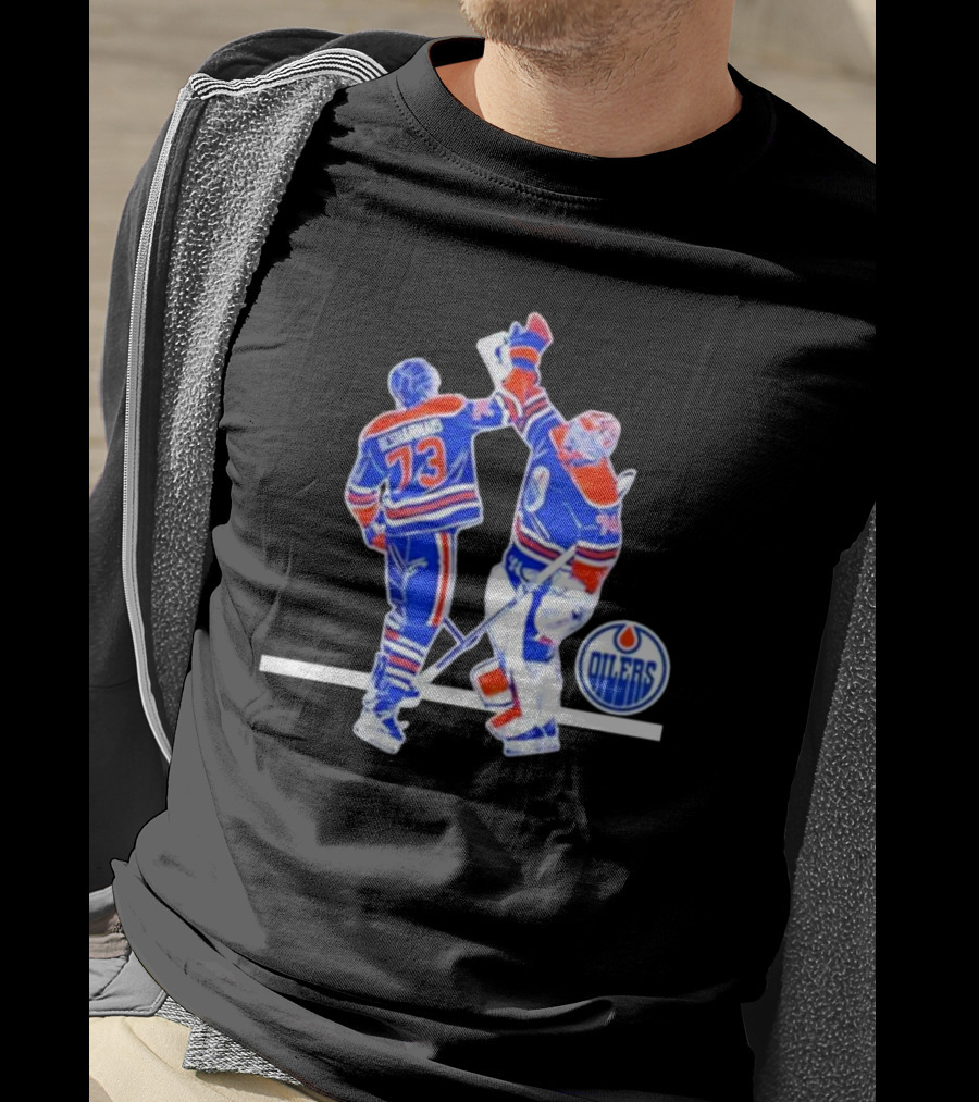 Edmonton Oilers Vinny Skinny Winny High-Five T-Shirt