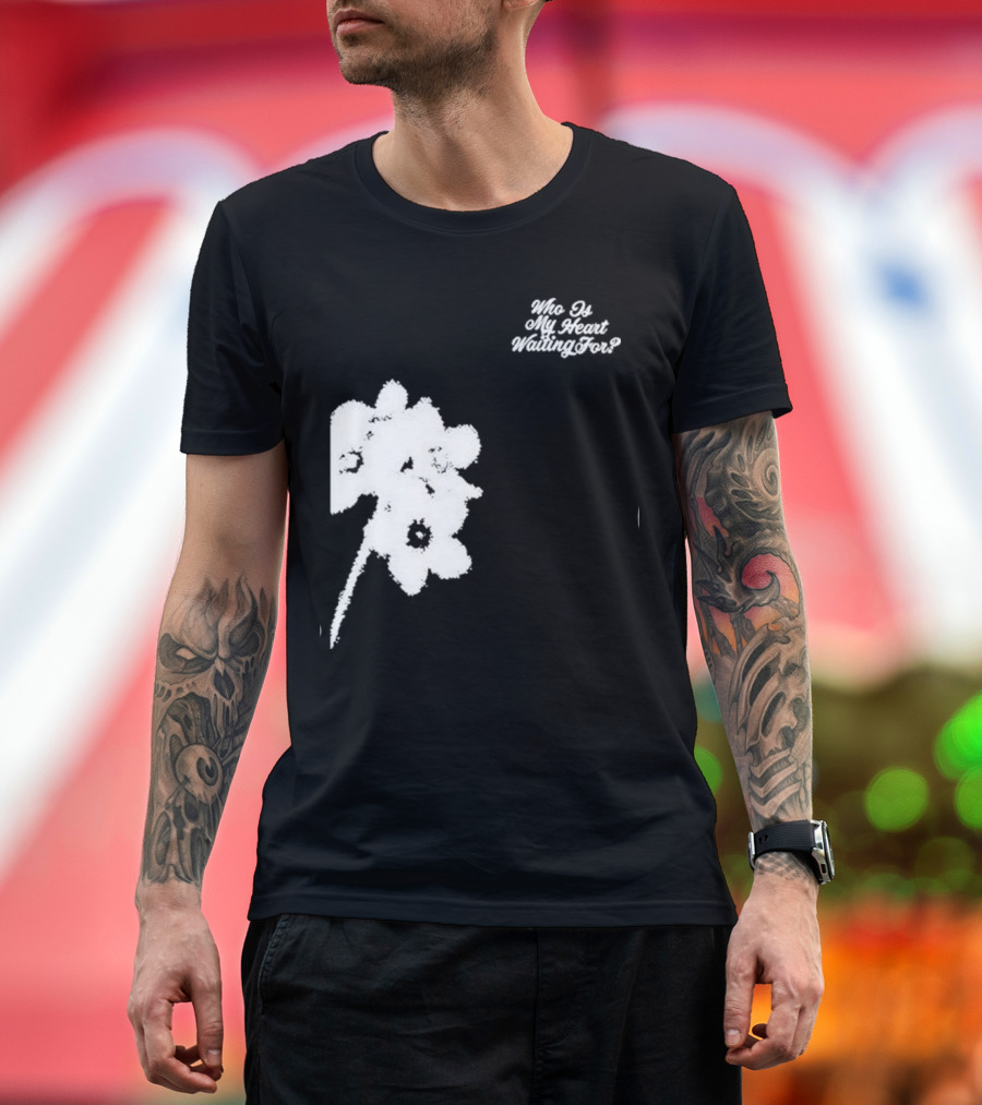Who Is My Heart Waiting For Park Jimin Flower T-Shirt