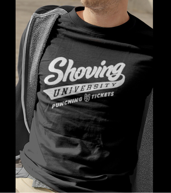 Paul Skenes Shoving University Punching Tickets T-Shirt