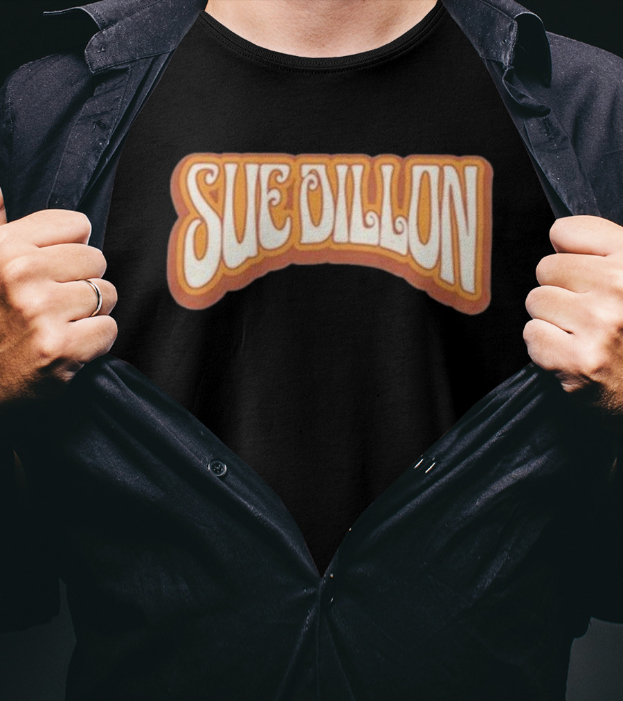 Sue Dillon Bold Retro Script T-Shirt