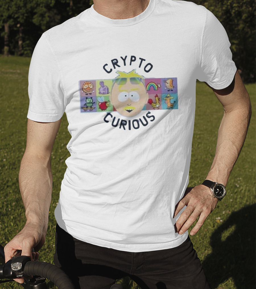 South Park Vic Chaos Crypto Curious Icons Collection T-Shirt
