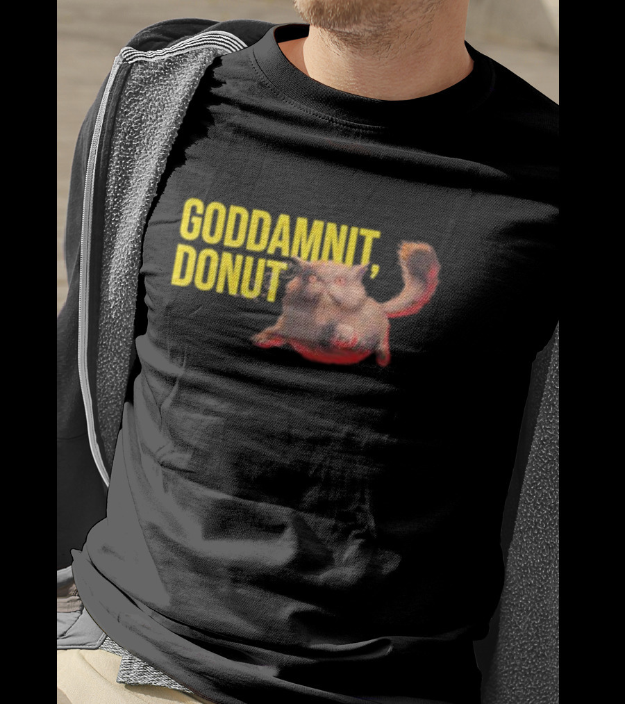 Goddamnit Donut Dungeon Crawler Carl Cat T-Shirt