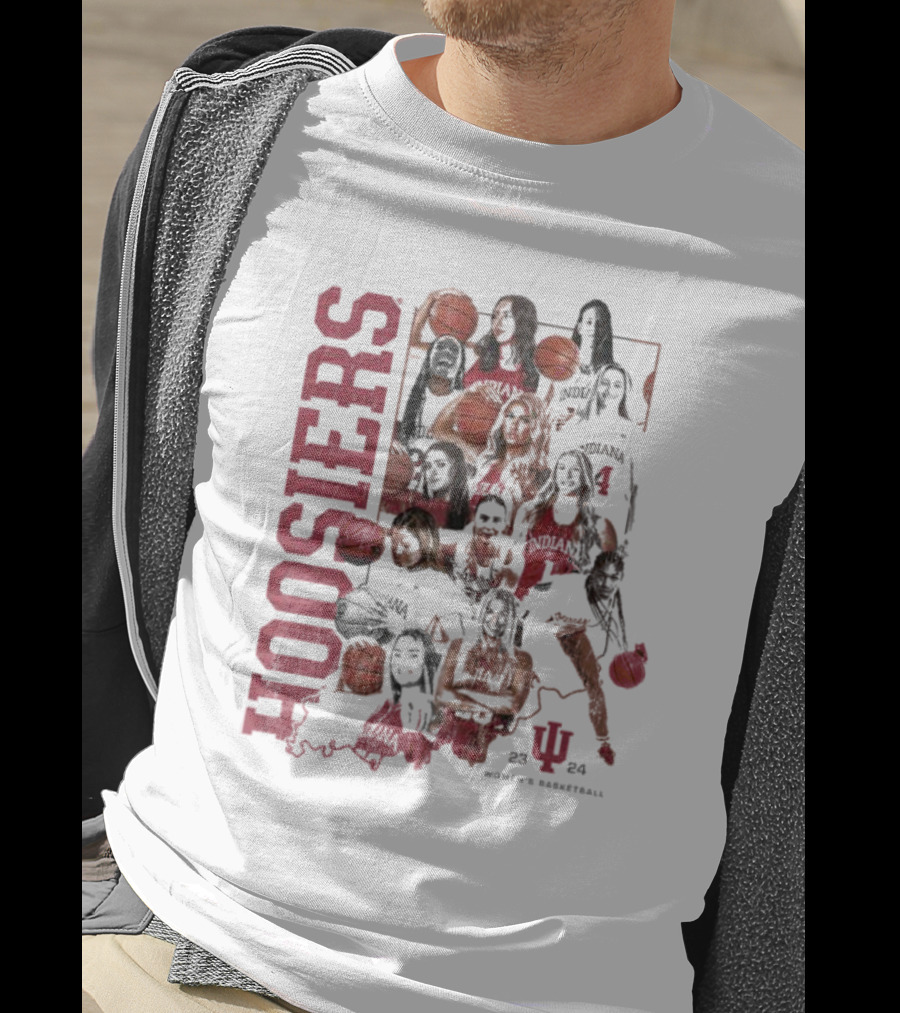 Indiana Hoosiers 23-24 Women's Basketball Team Exclusive Release T-Shirt