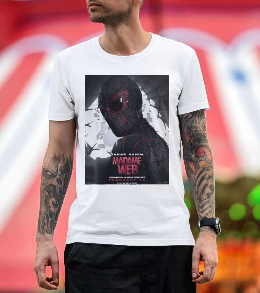 Tahar Rahim Madame Web Exclusively in Movie Theaters February 14 T-Shirt