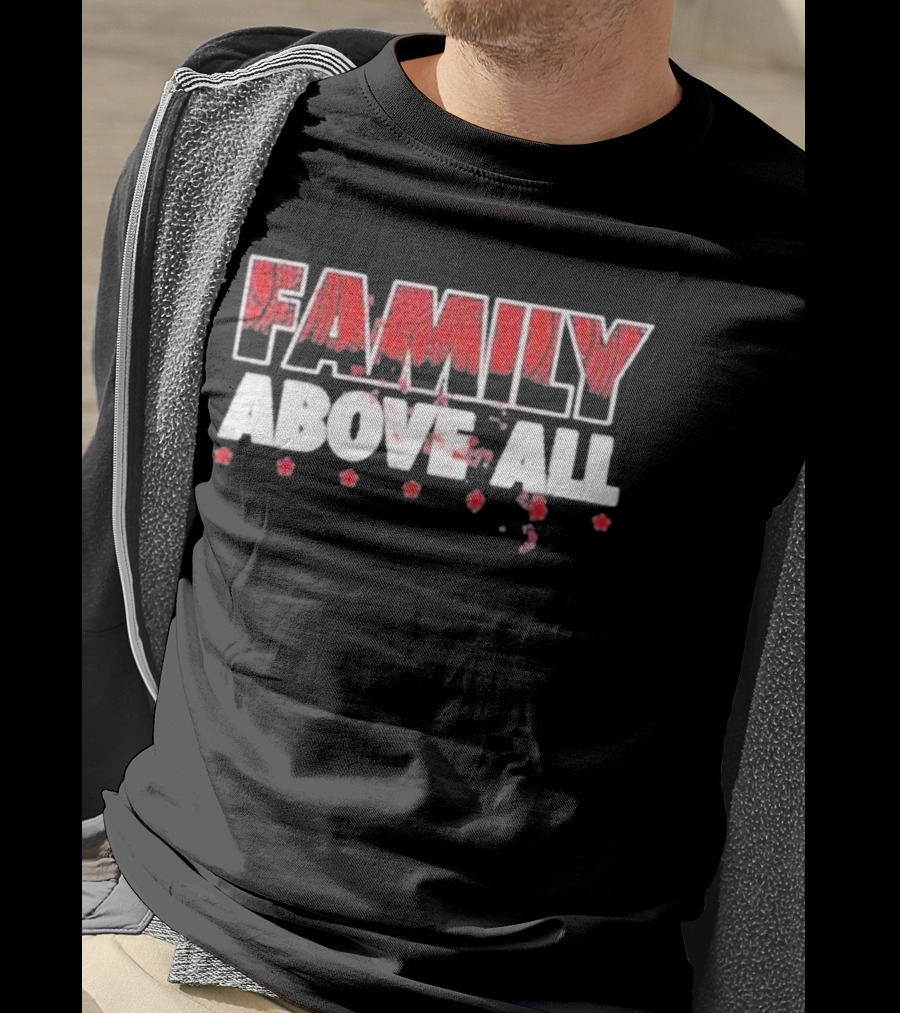 Family Above All Roman Reigns WWE Bloodline T-Shirt