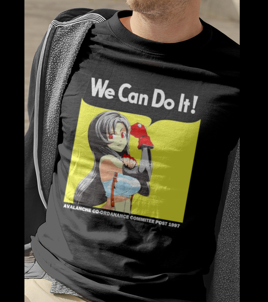 We Can Do It Avalanche Co-Ordanance Committee Post 1997 T-Shirt