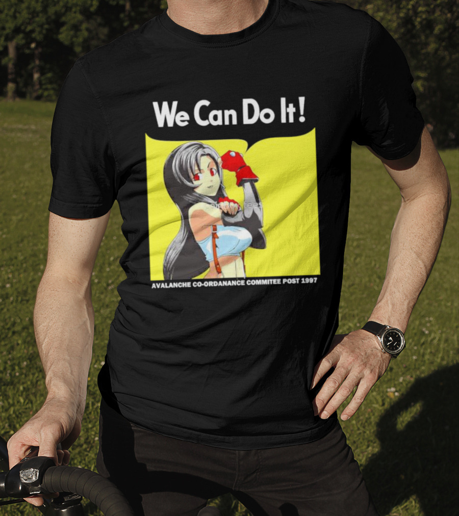 We Can Do It Avalanche Co-Ordanance Committee Post 1997 T-Shirt