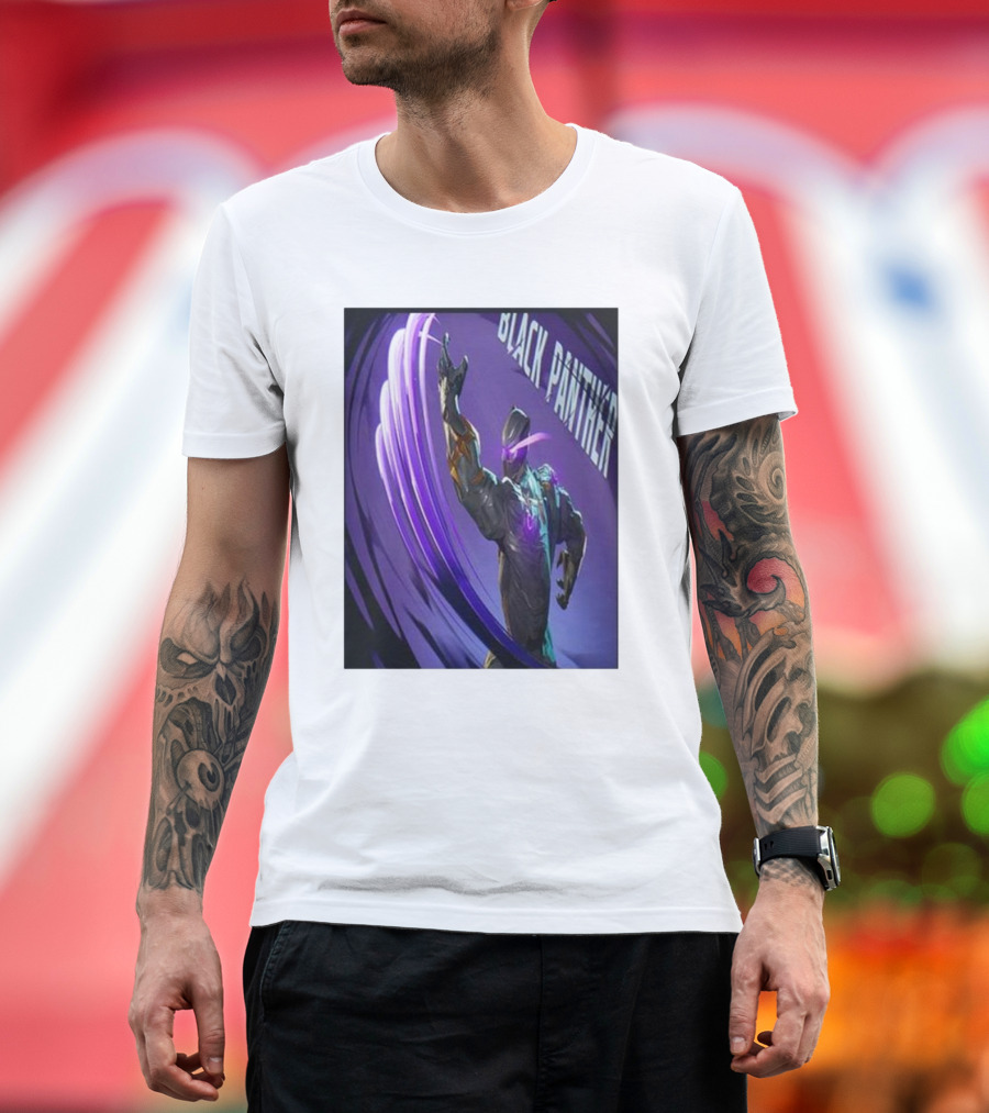 Black Panther in Marvel Rivals PvP New Game Marvel Studios T-Shirt
