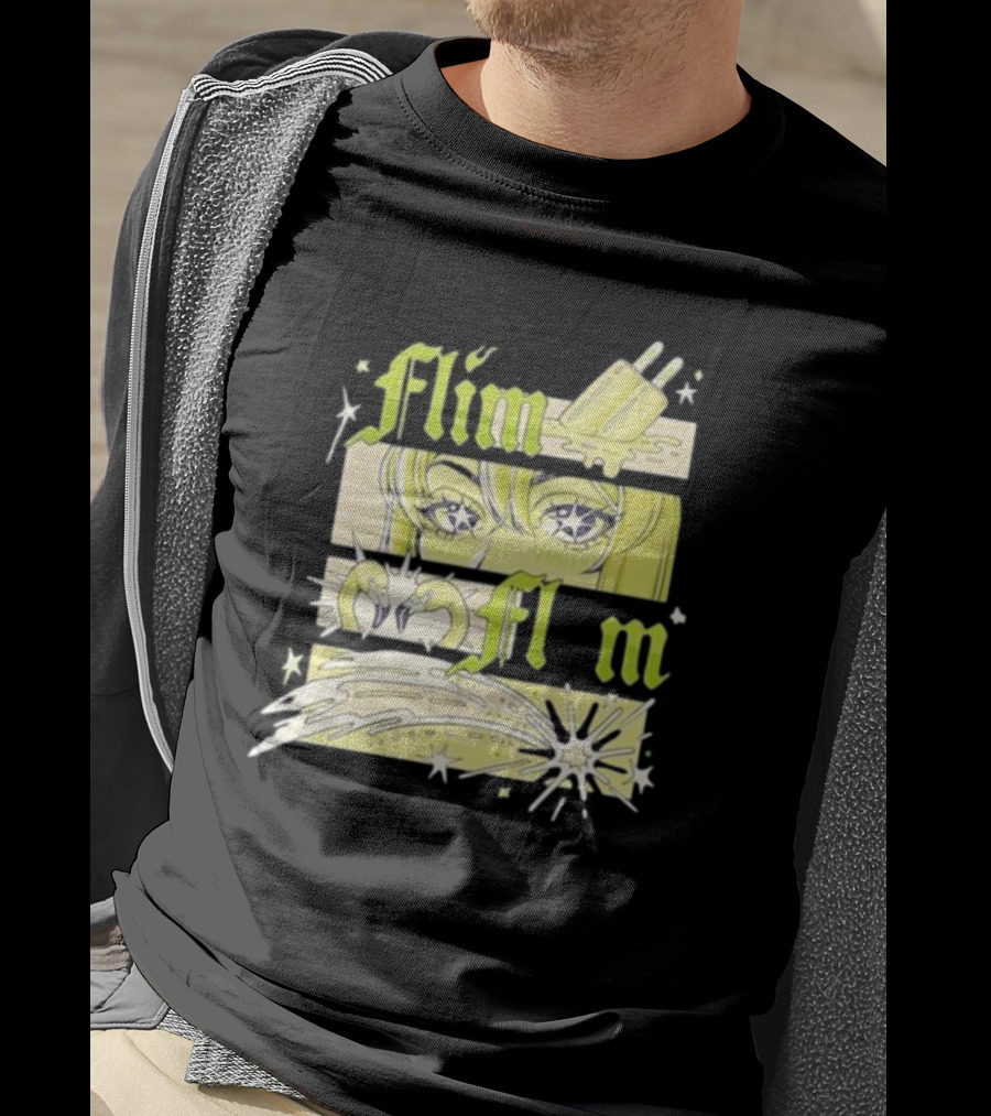 Flim Flam Popsicle Stars Anime Eyes Explosion T-Shirt
