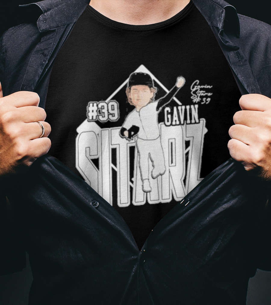 Gavin Sitarz #39 Michigan State Signature T-Shirt