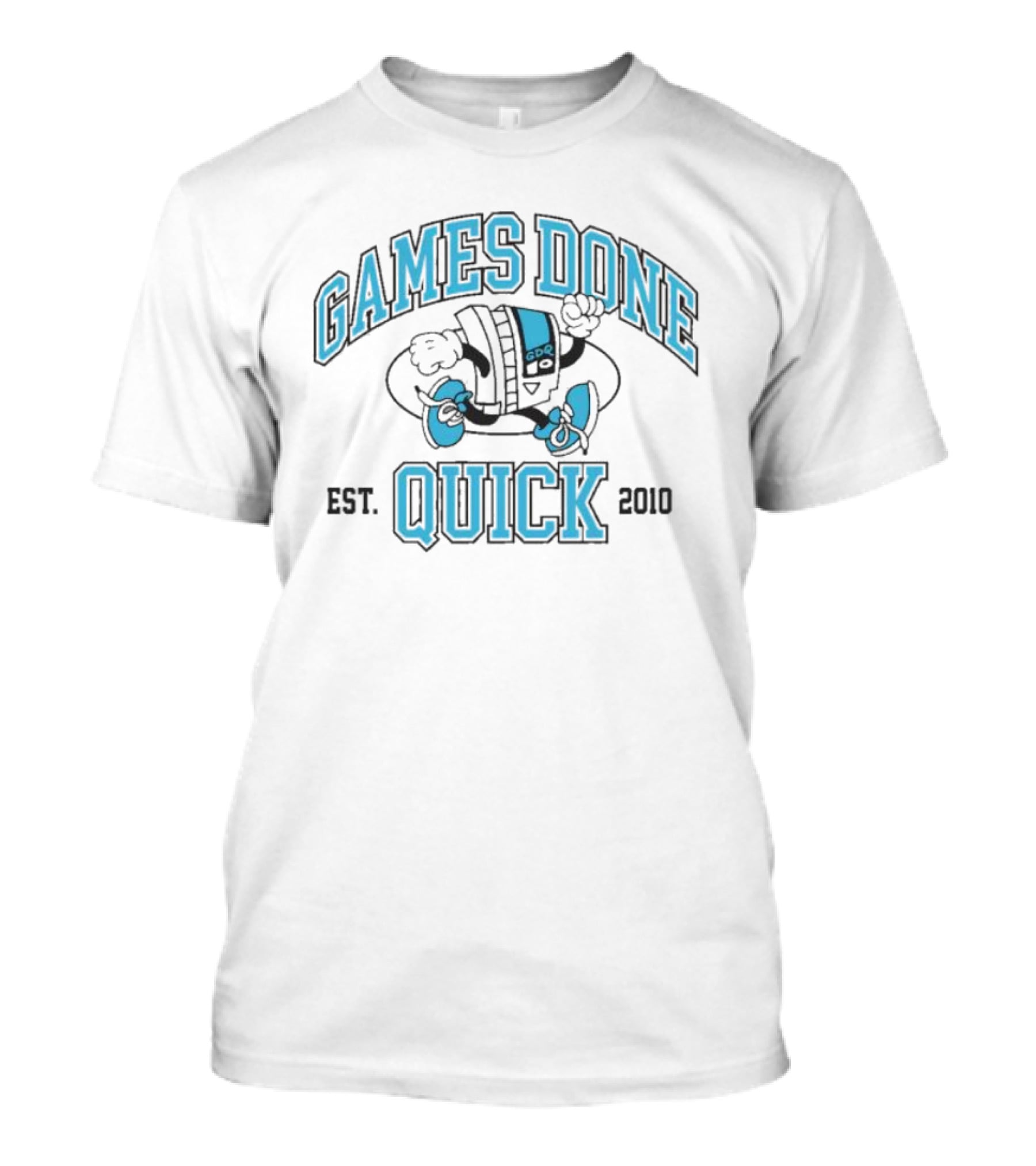 Games Done Quick Marathon Runner GDQ Est 2010 T-Shirt